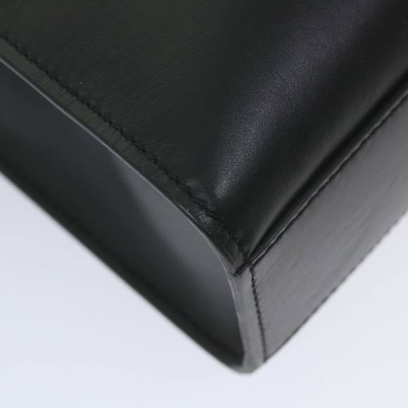 DOLCE&GABBANA Tote Bag Calf leather 2way Black Auth bs10232 - Picture 14 of 16